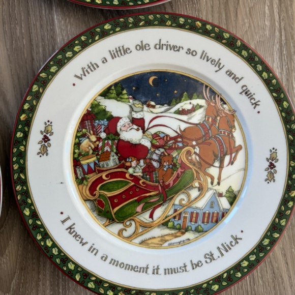 A Christmas Story Portmeirion Dinner plates - 4pc - Picture 7 of 7